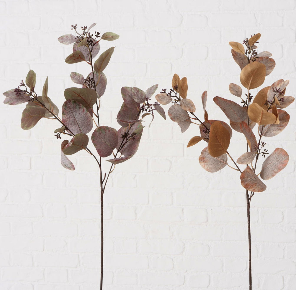 Tige eucalyptus décorative artificielle-H 86cm
