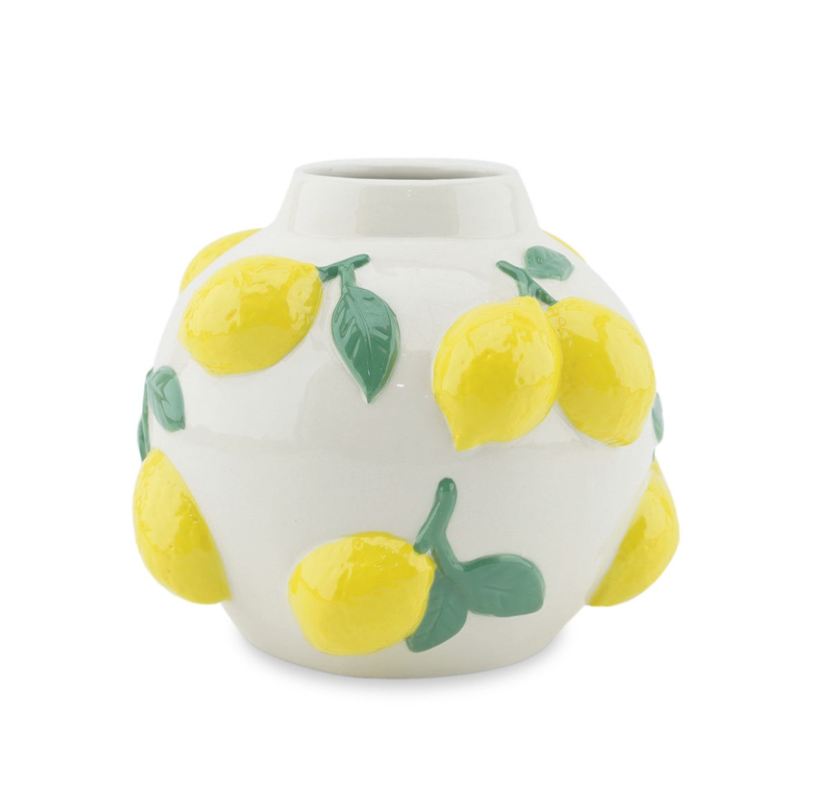 Vase Boule citron