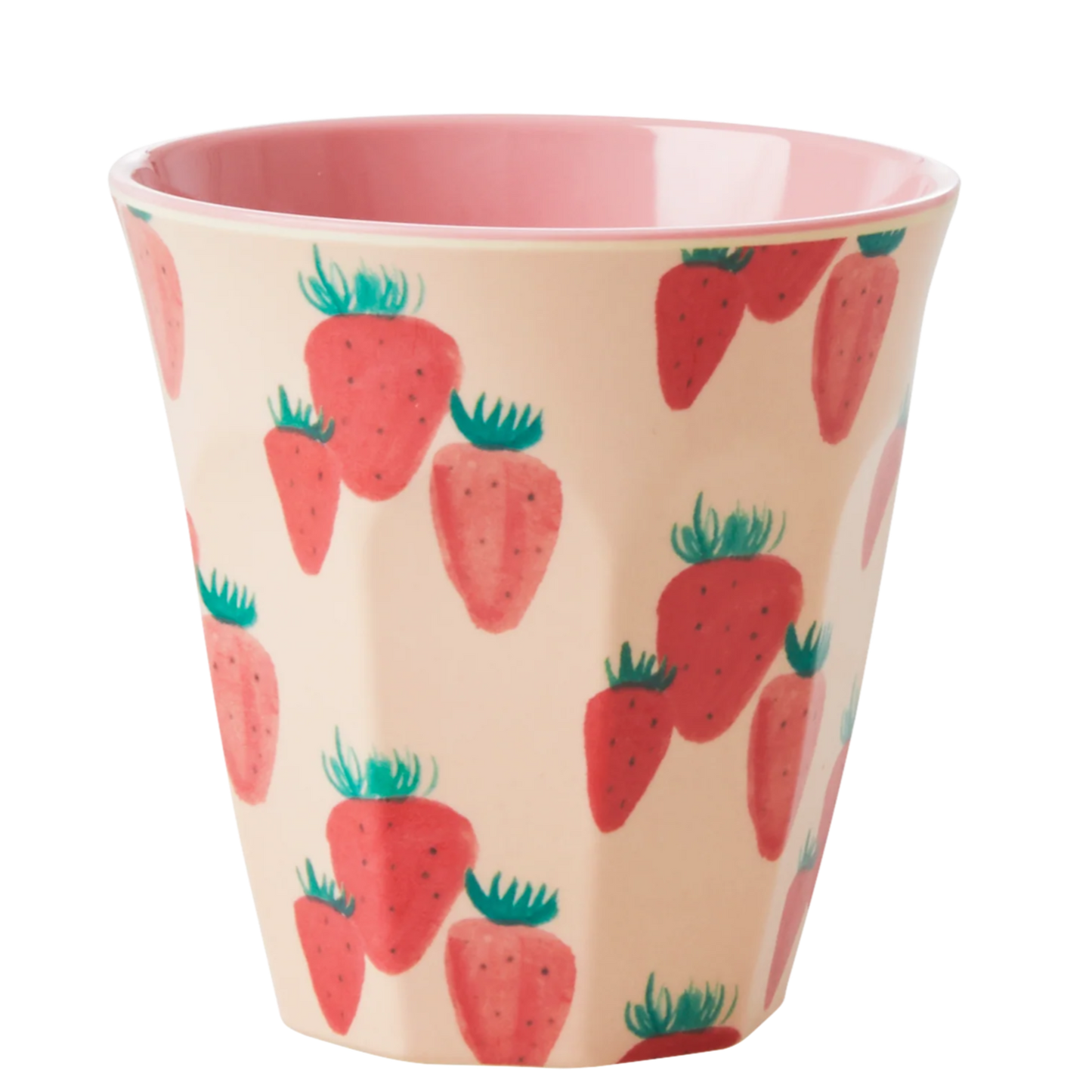 Gobelet motif fraise