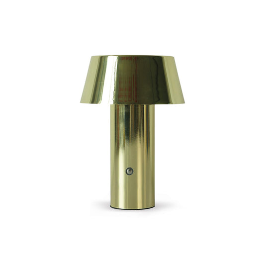 Lampe mignonne rechargeable doré brillant