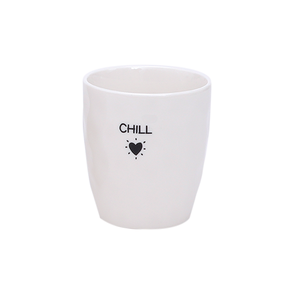 Mug à message avec cœur