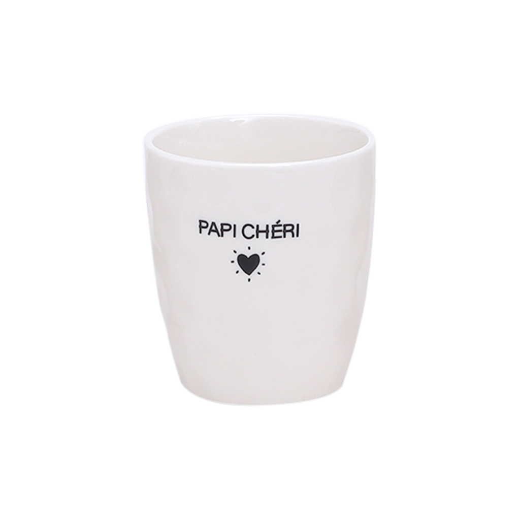 Mug à message avec cœur