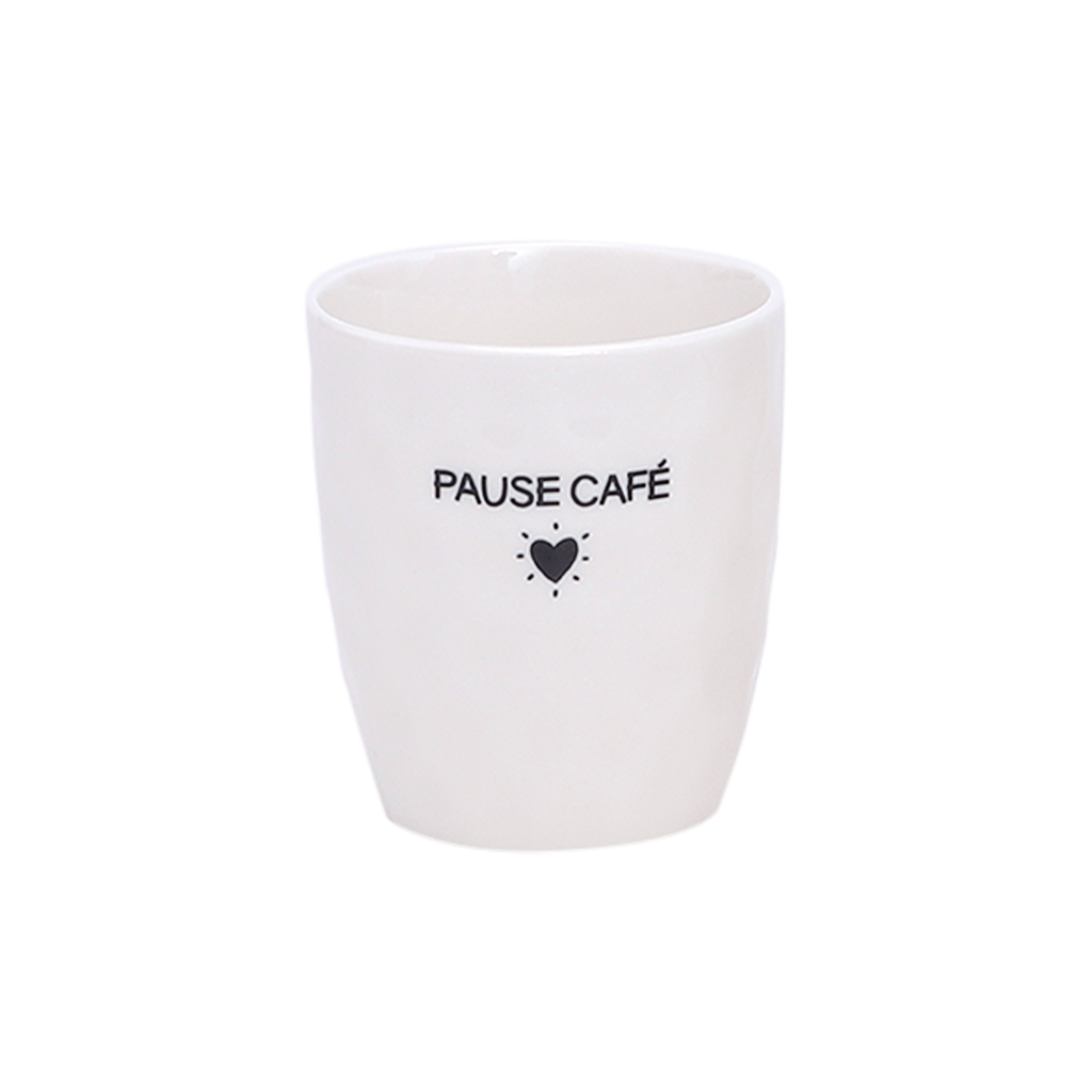 Mug à message avec cœur