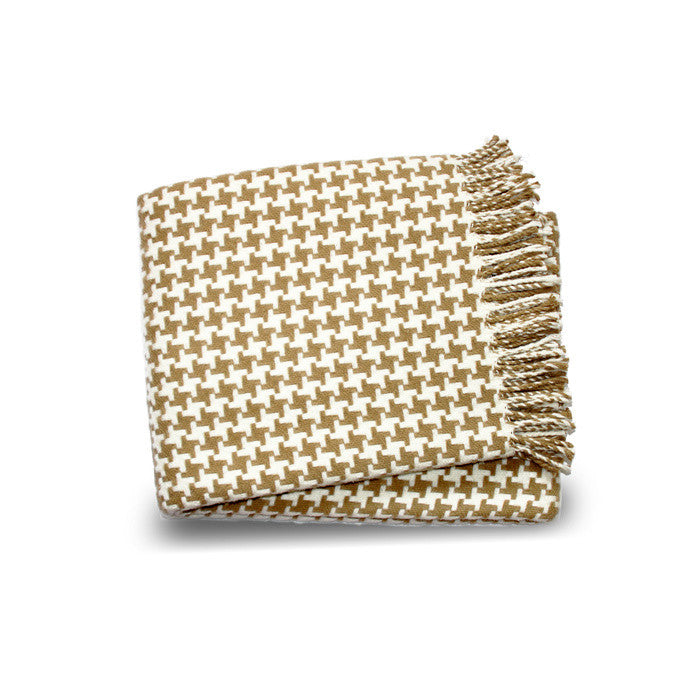 Plaid chester beige 140 x 180 cm