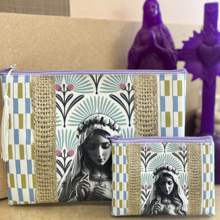 Pochette similicuir vierge