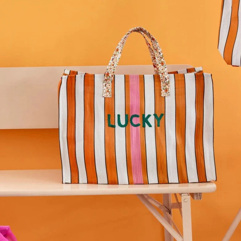 Pochette Lucky brodé