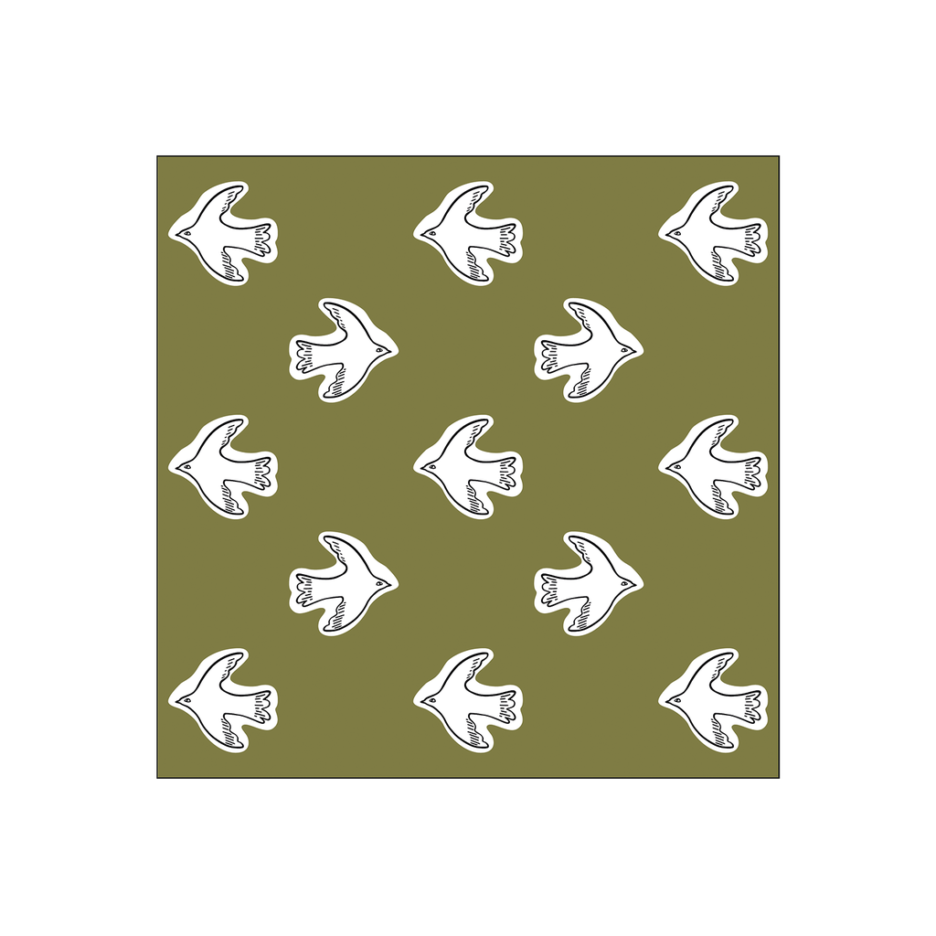 serviette en papier hirondelle x20