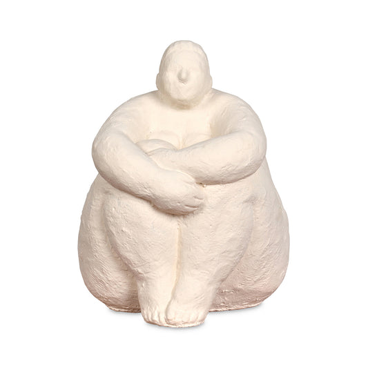 Statuette femme assise