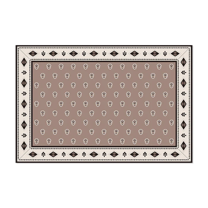 Tapis vinyle à motif