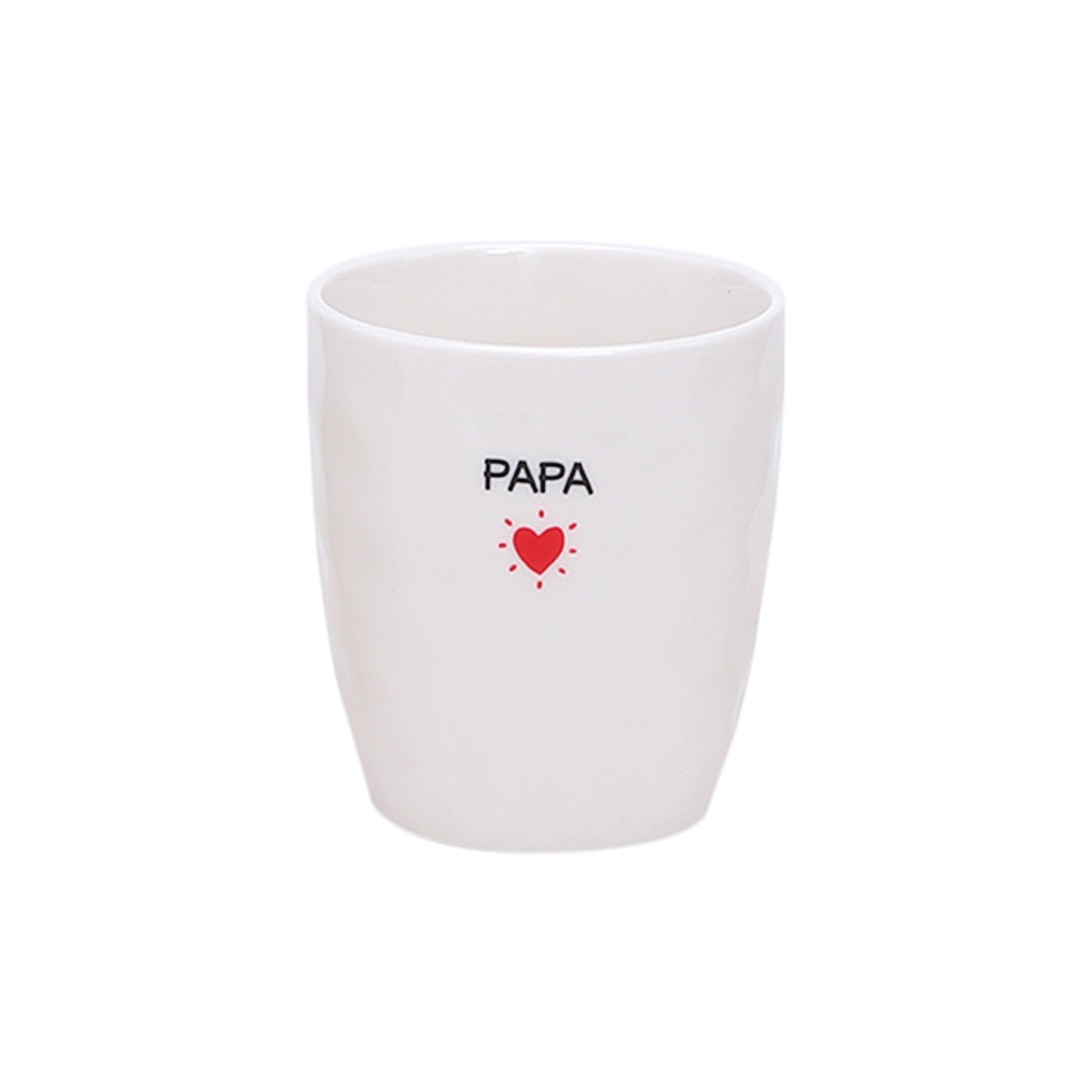 Mug à message avec cœur