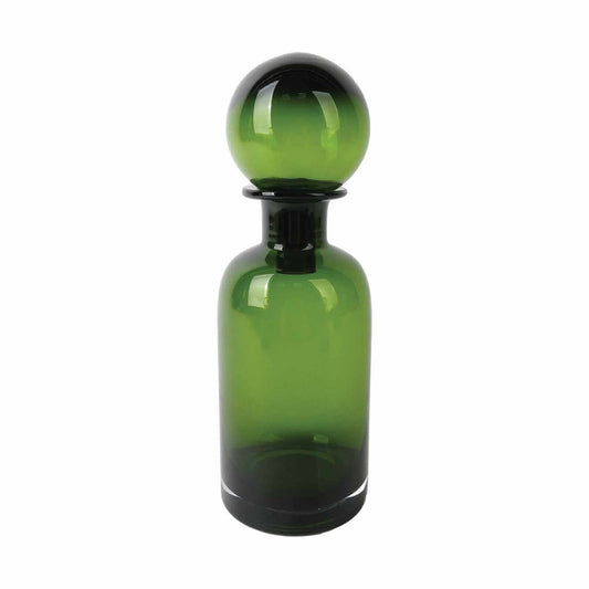 Vase bouteille en verre