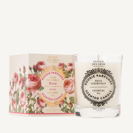 Bougie parfumé rose