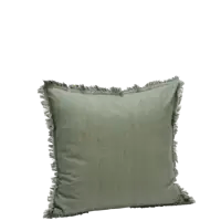 Coussin vert sauge 50x50cm