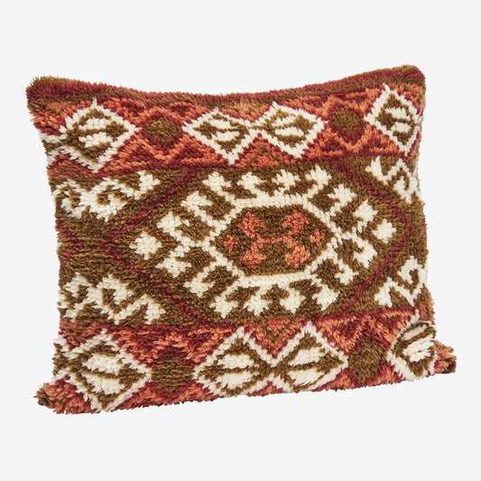 Housse de coussin en laine tissée à la main – 60x70cm