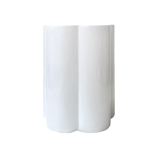 Bout de canapé Soul blanc – D34 × H45,5 cm